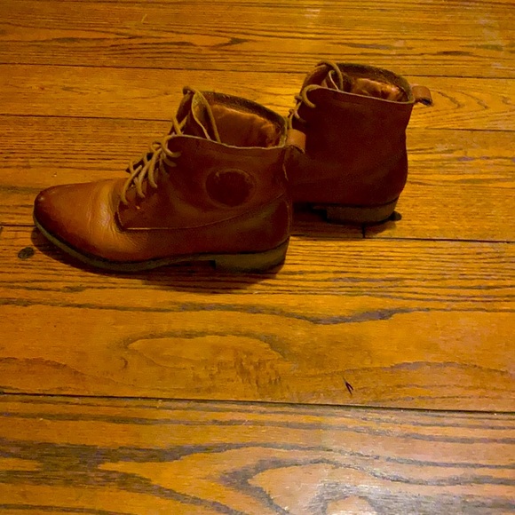 Blackstone Leather Ankle Boots Size 38 - Picture 2 of 4